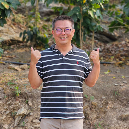 中浅煎り 中国 雲南 かもめの天空農園 ナチュラル ダブルファーメンテーション コーヒー豆