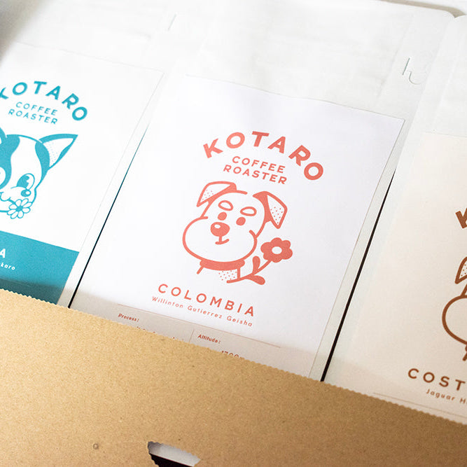 KOTARO COFFEEのコーヒー豆飲み比べセット